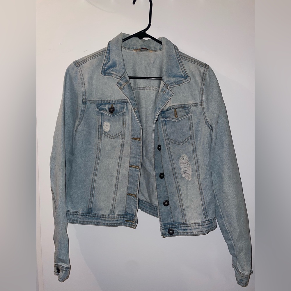 Tommy Hilfiger Faded Blue Denim Jacket
